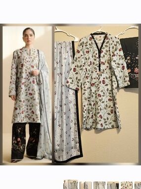 Printed Cotton Kurta Dress- Zara Shahjahan
